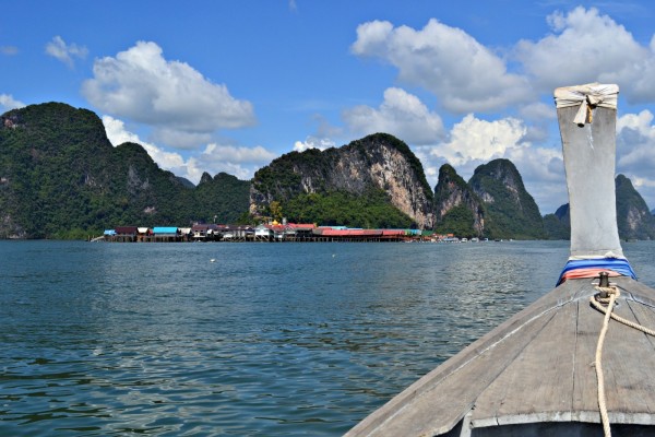 Arriving to Koh Panyi