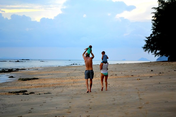 Beach walking