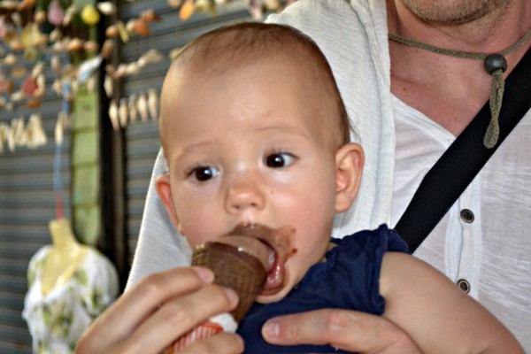 Ice cream time for Nia