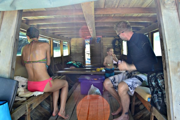 Lunch on the boat and heading out to Phang Nga Bay