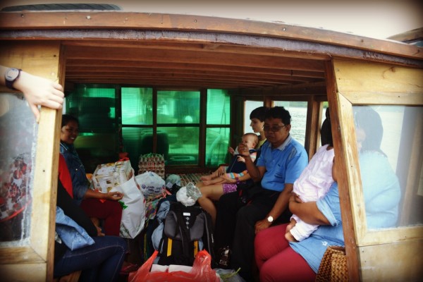 Longtail boat to Koh Yao Noi