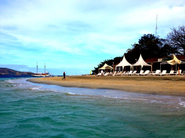 Beach in front of Chill Out Bar & Restaurant