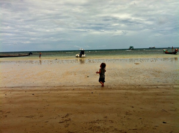 Low tide at Sairee