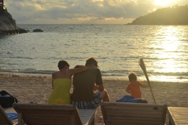 Sunset at Taa Toh Beach