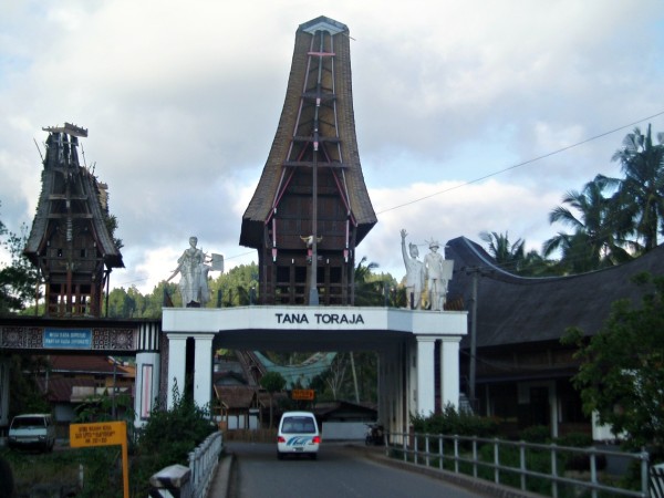 Entrance to Toraja region