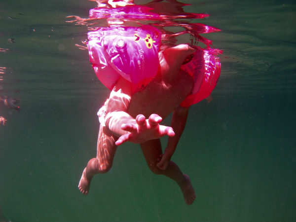 Nia searching for the Jellyfish