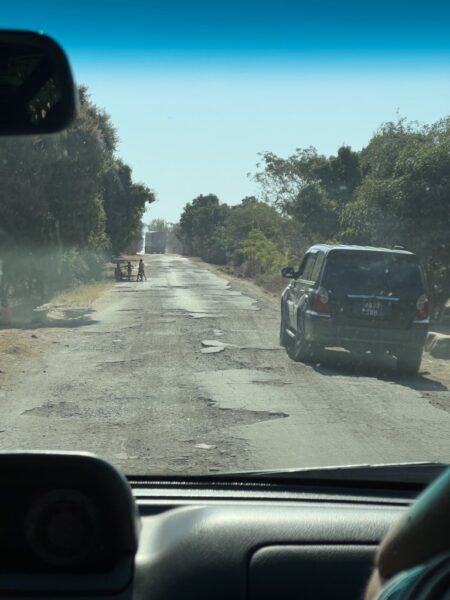 Early introduction to Madagascar road conditions