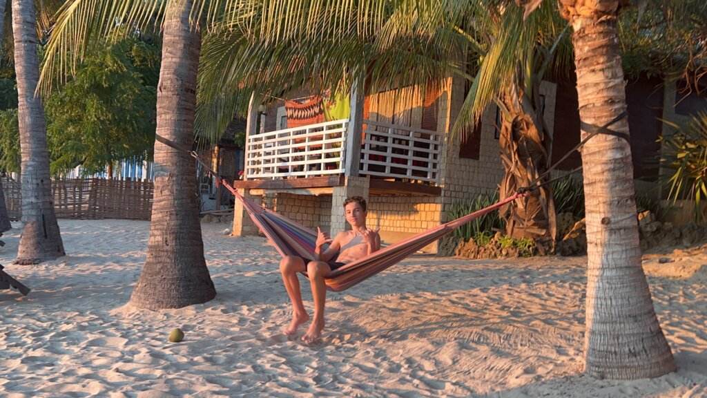 Hammock time at La Bella Donna