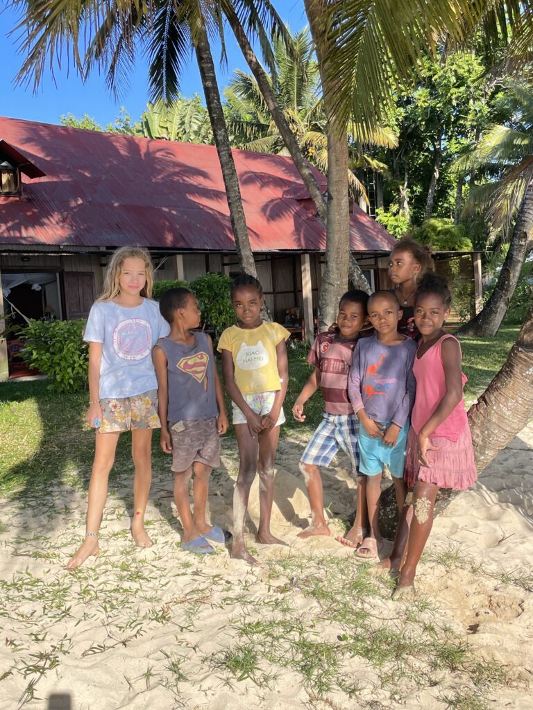 New friends at Vohilava Villas